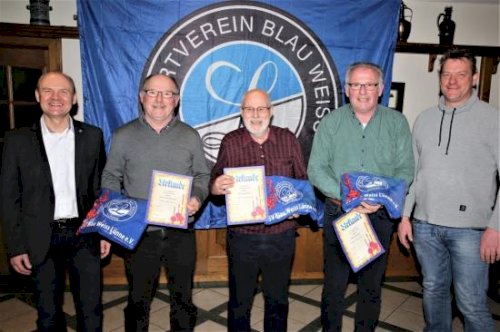 Ehrung für 50 Jahre Mitgliedschaft