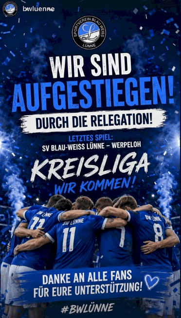 Aufstieg!!!