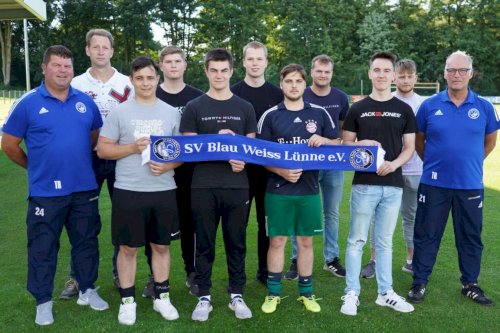 Zehn Neuzugänge bei Blau Weiß Lünne