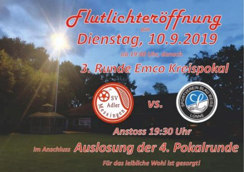 3. Runde Emco Kreispokal
