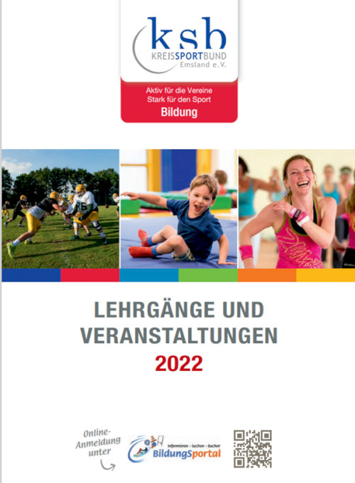 Digitale Lehrgangsbroschüre 2022 KreisSportBund Emsland e.V.