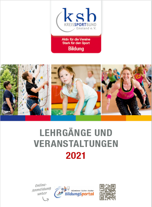 Lehrgangsbroschüre 2021 - KreisSportBund Emsland e.V.