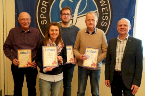 Ehrungen für langjährige Mitgliedschaft
