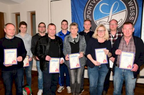 Ehrung für 25 Jahre Mitgliedschaft