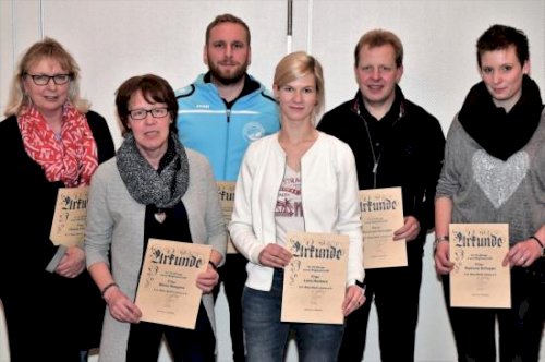 Ehrung für 25 Jahre Mitgliedschaft