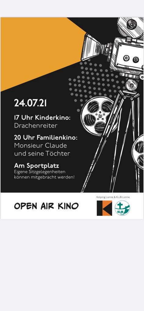 Open Air Kino am Sportplatz