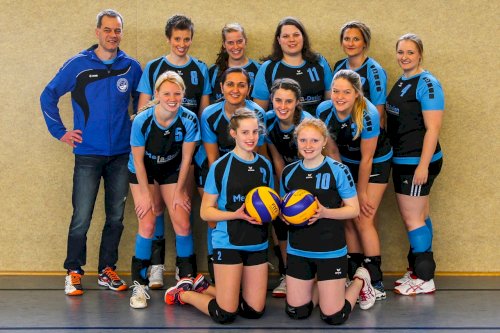 Heimspieltag der 1. Volleyballmannschaft Blau-Weiß Lünne am 12.12.2015