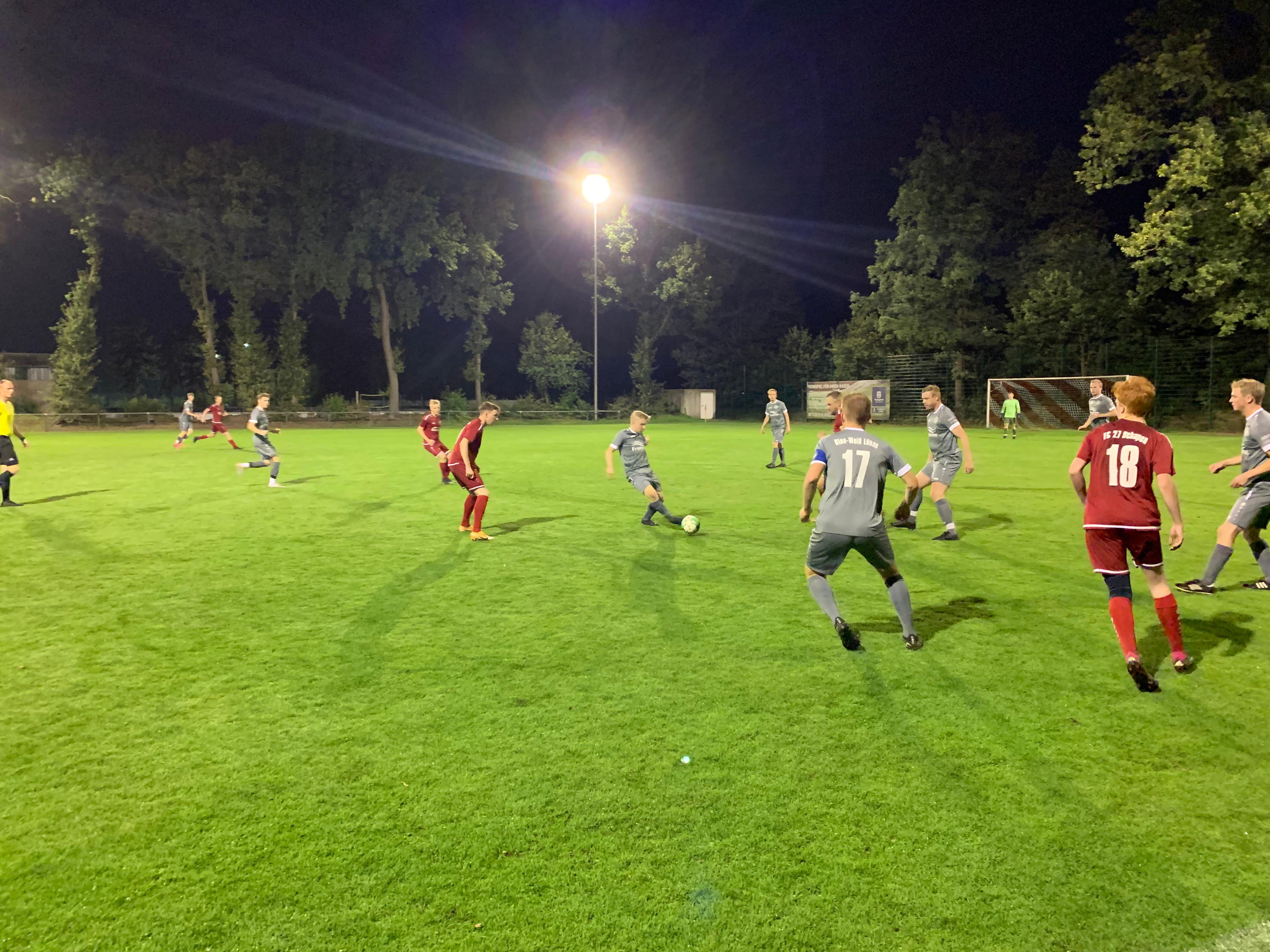 Unentschieden im Derby gegen FC 27 Schapen