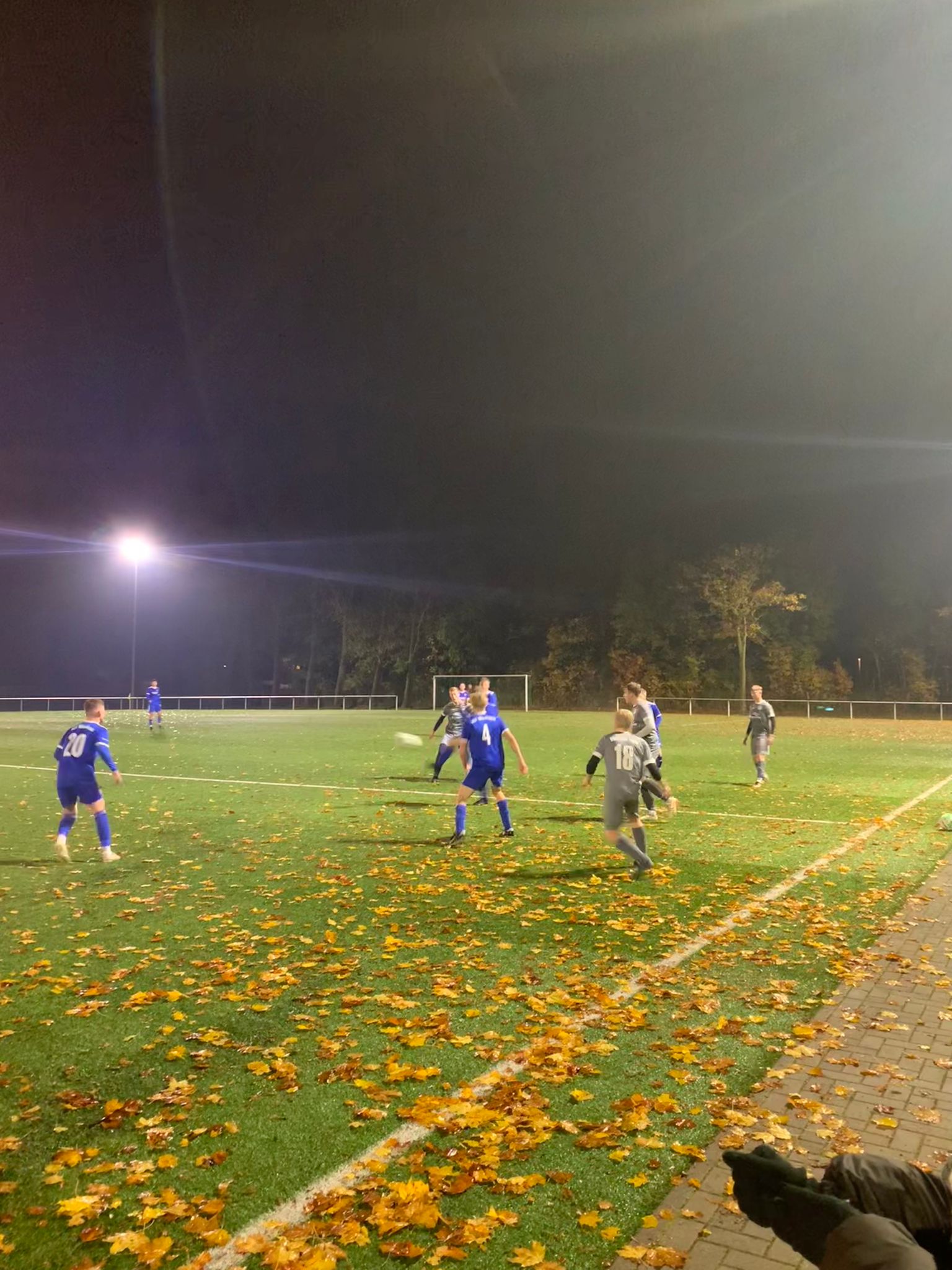 Spielabbruch nach Flutlichtausfall