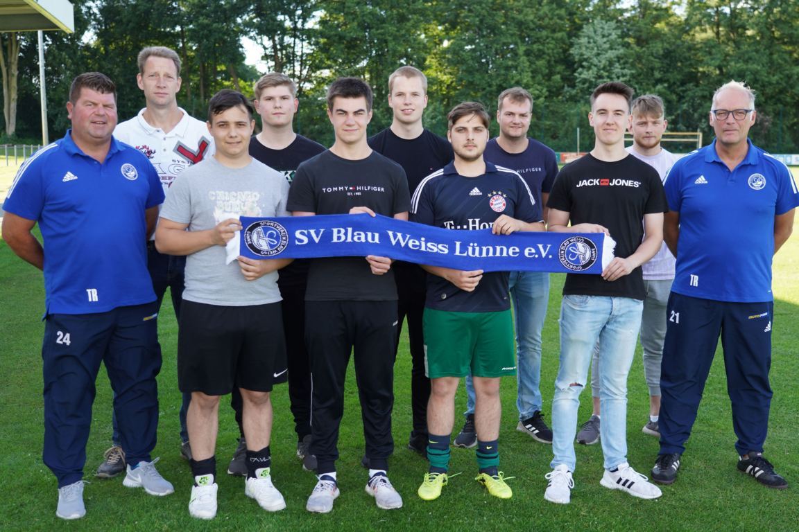 Zehn Neuzugänge bei Blau Weiß Lünne