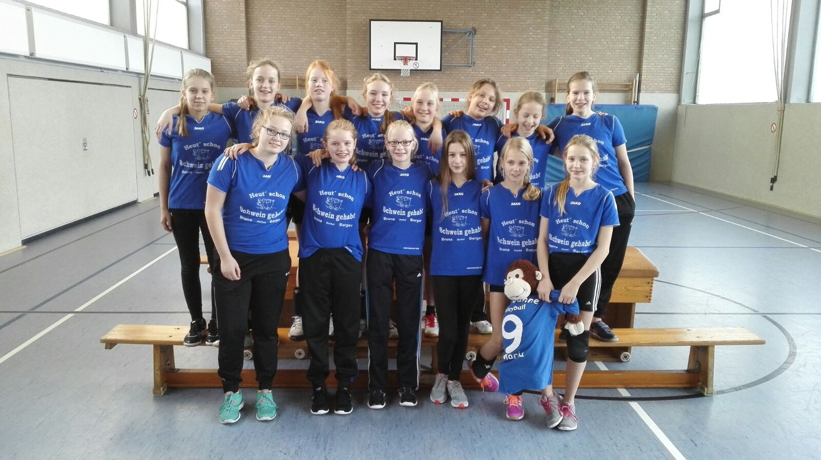 Erfolgreicher 4. Spieltag der Lünner U-16 Volleyballerinnen