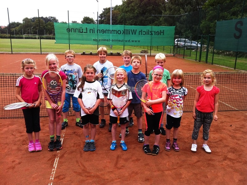Ferienpassaktion 2014 der Lünner Tennisabteilung ein toller Erfolg