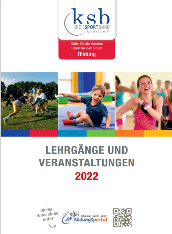 Digitale Lehrgangsbroschüre 2022 KreisSportBund Emsland e.V.